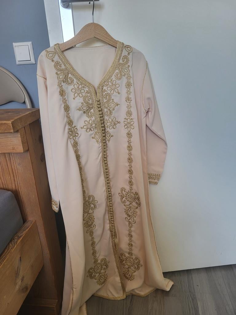 Meisjes kaftan Jurk - 6-9 jaar, Ophalen of Verzenden, Zo goed als nieuw, Onbekend, Meisje