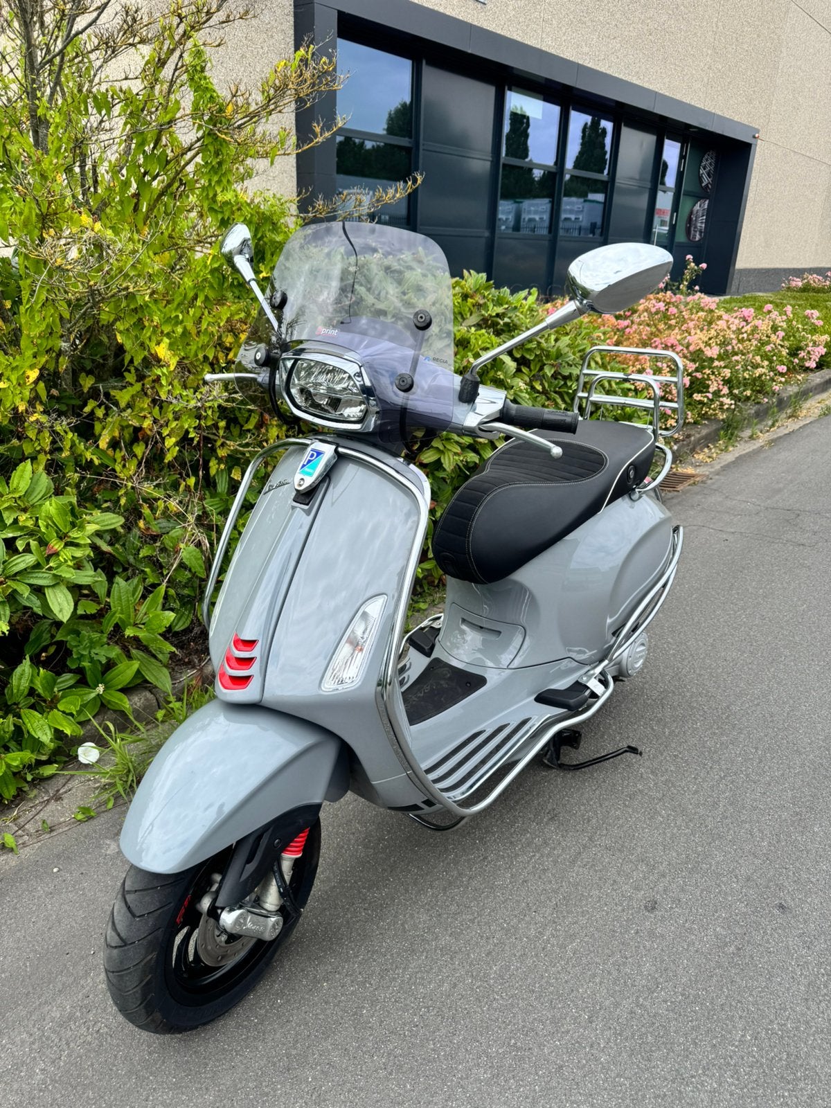 Vespa Sprint Nardo Grey met garantie, Ophalen, Gebruikt, Vespa S, Maximaal 25 km/u