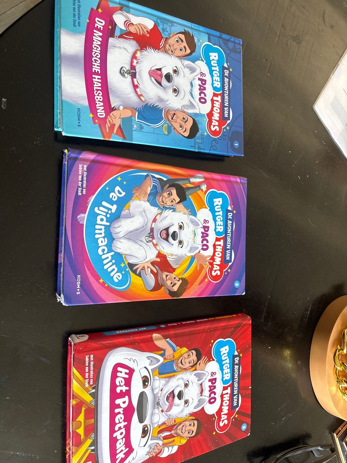 Rutger, Thomas & Paco boeken (3 stuks), Ophalen, Gelezen, Fictie