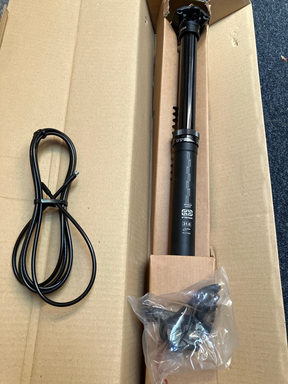 E*thirteen TRS Plus Dropper Post 31.6mm x 150mm, Overige typen, Nieuw, Ophalen of Verzenden, Aluminium