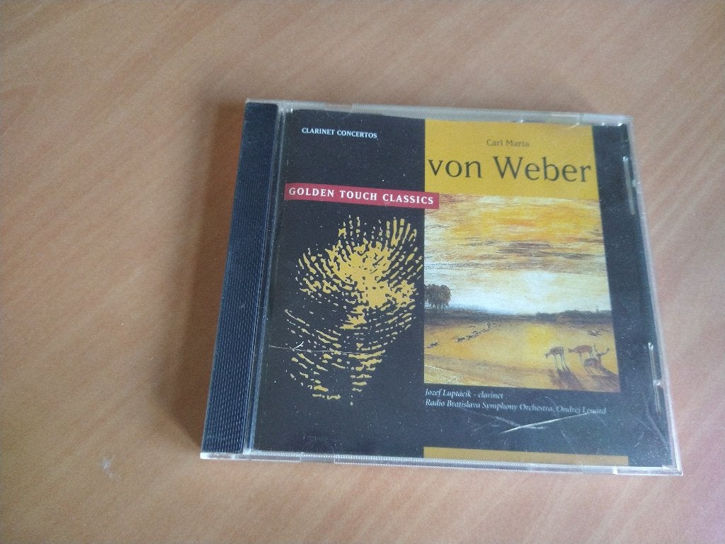 Carl Maria Von Weber - Clarinet Concertos, Cd's en Dvd's, Ophalen of Verzenden, Romantiek, Zo goed als nieuw, Orkest of Ballet