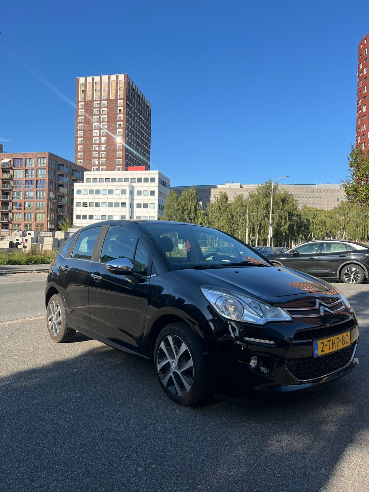 Citroen C3 1.6 e-Hdi collection CLIMA CRUISE (2014), Auto's, Stof, Zwart, Zwart, Bedrijf