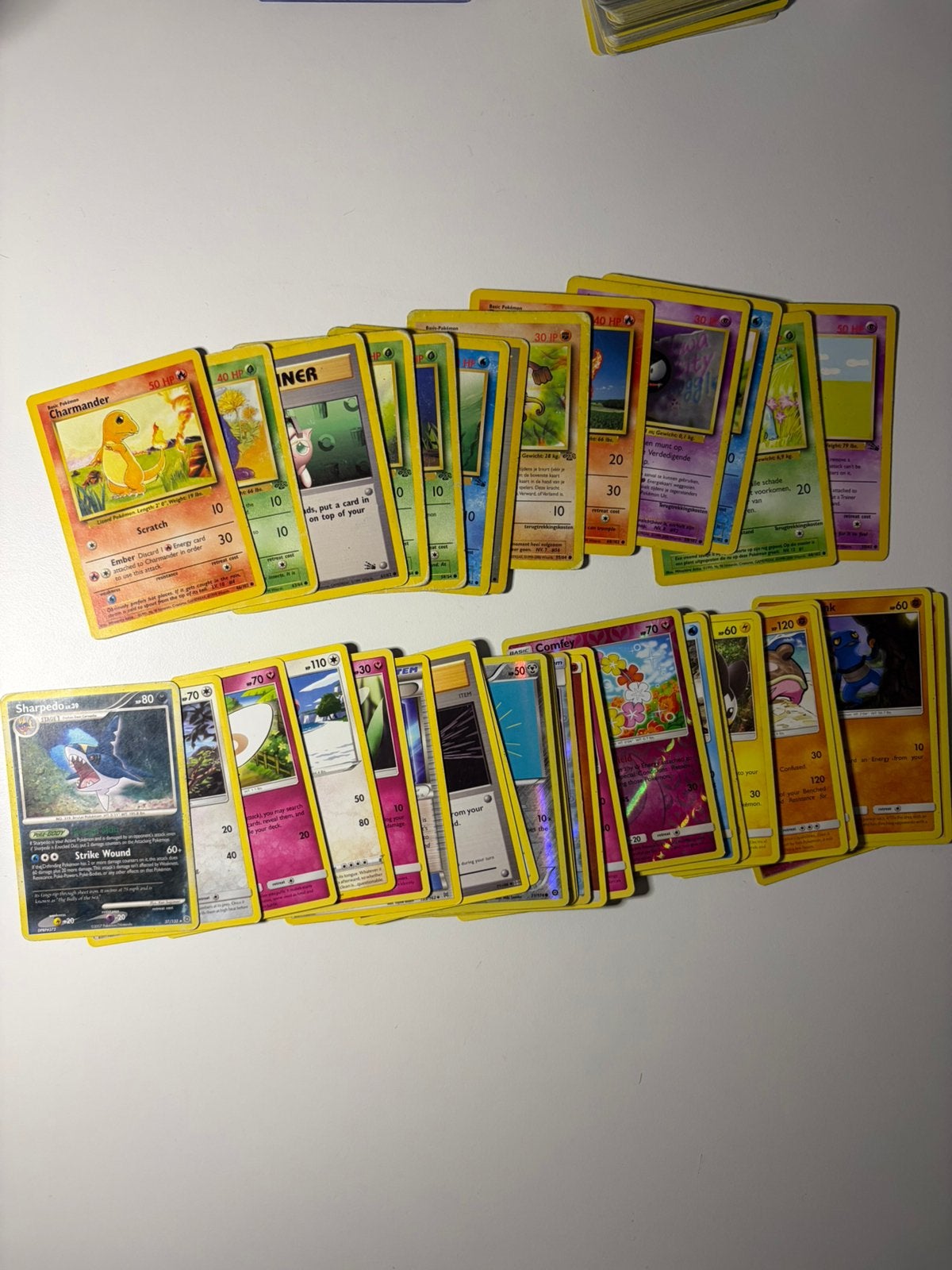 Pokemon bulk Vintage & Mid era, Ophalen of Verzenden, Zo goed als nieuw, Meerdere kaarten