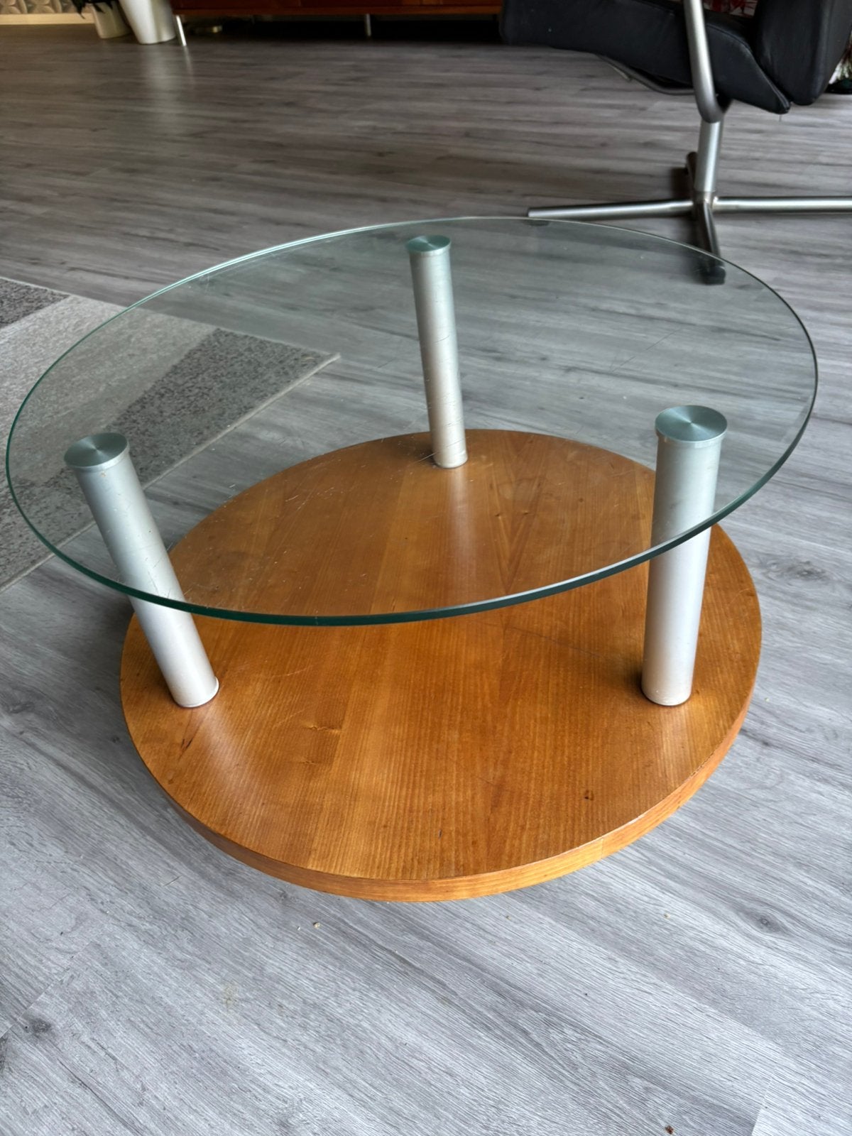 Bijzettafeltje, Ophalen, 50 tot 100 cm, Rond, 5 – 50