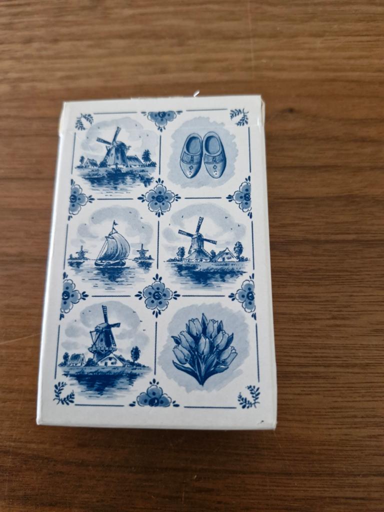 Speelkaarten Delfts blauw, Ophalen of Verzenden, Zo goed als nieuw, Speelkaart(en)