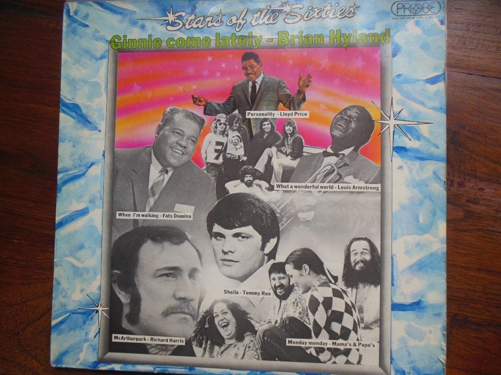 lp rock n roll pop stars of the 60's vinyl record album 12'', LP, Gebruikt, Ophalen of Verzenden, 12 inch