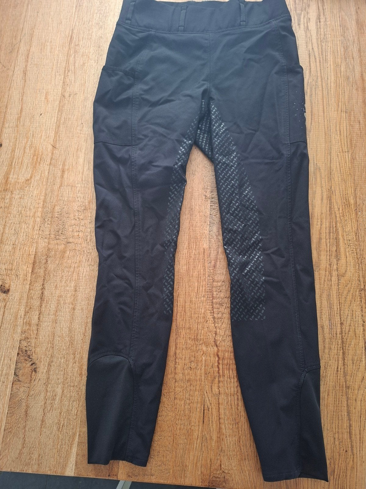 HV Polo rijlegging maat 40, Dieren en Toebehoren, Paardrijkleding, Dressuur, Zo goed als nieuw, Zwart, Sierdetails