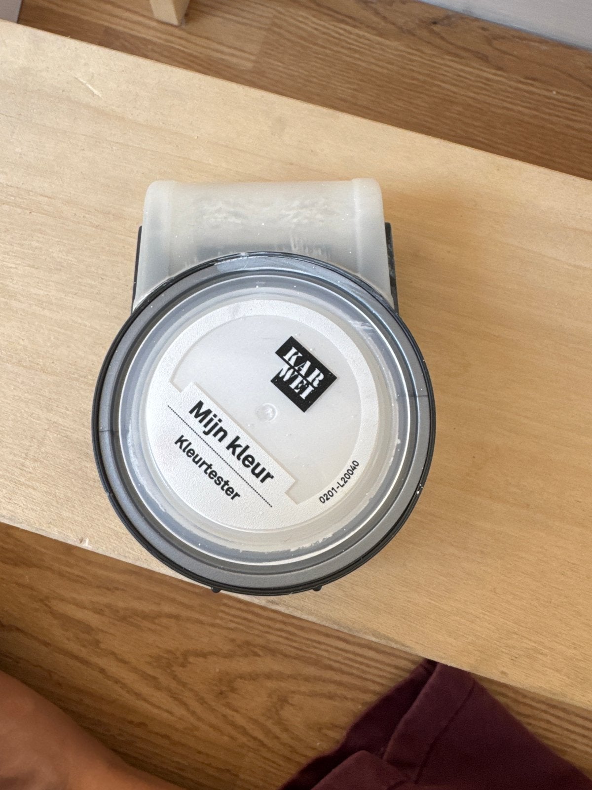 Tester Muurverf 55ml - Rice Flour, Ophalen of Verzenden, Zo goed als nieuw, Overige typen