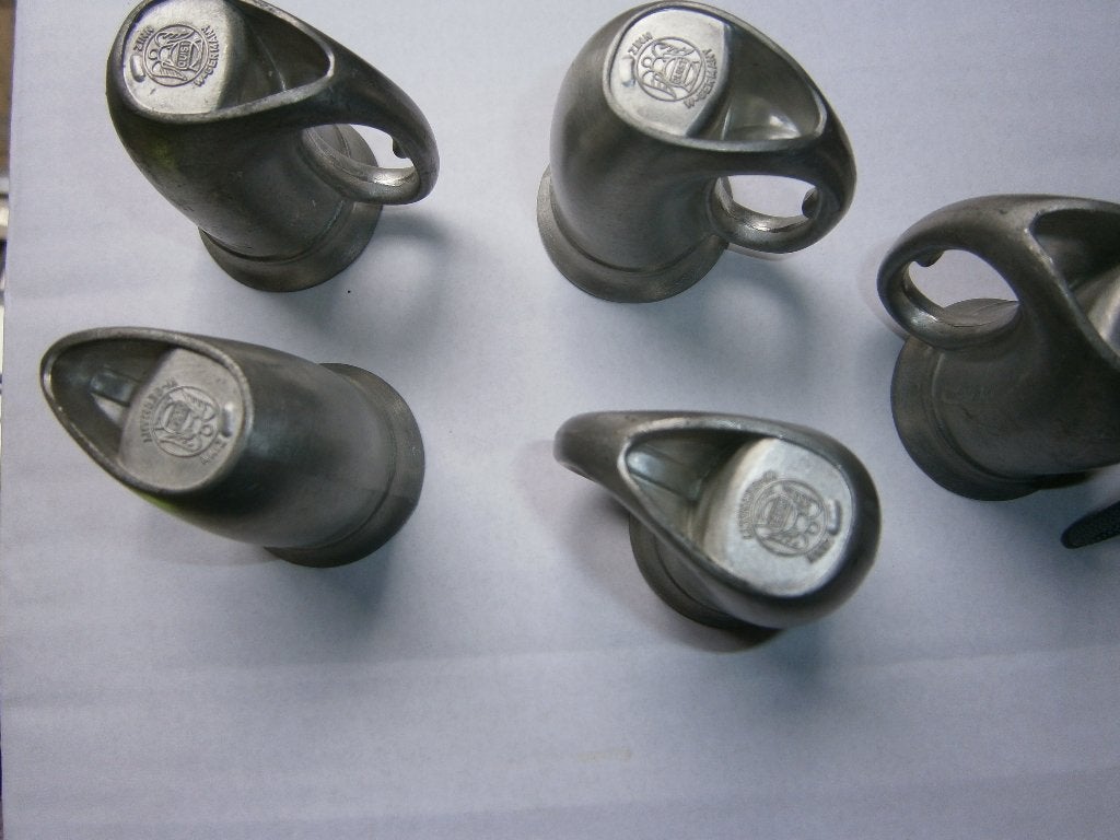 tinnen kannentjes, Ophalen of Verzenden