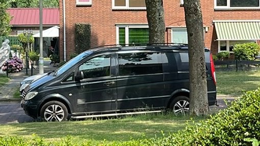 Mercedes-Benz Vito 2.1 CDI 111 DC AUT 2007, Stof, 4 cilinders, Zwart, Diesel