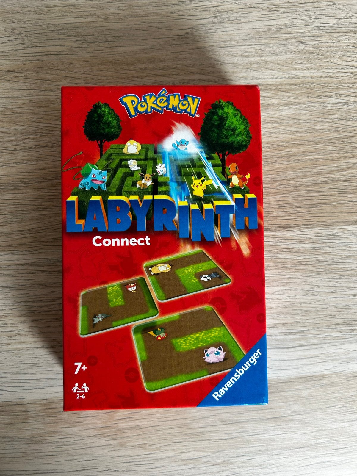 Pokémon Labyrinth Connect - Ravensburger Reisspel, Drie of vier spelers, Ophalen of Verzenden, Nieuw, Reisspel