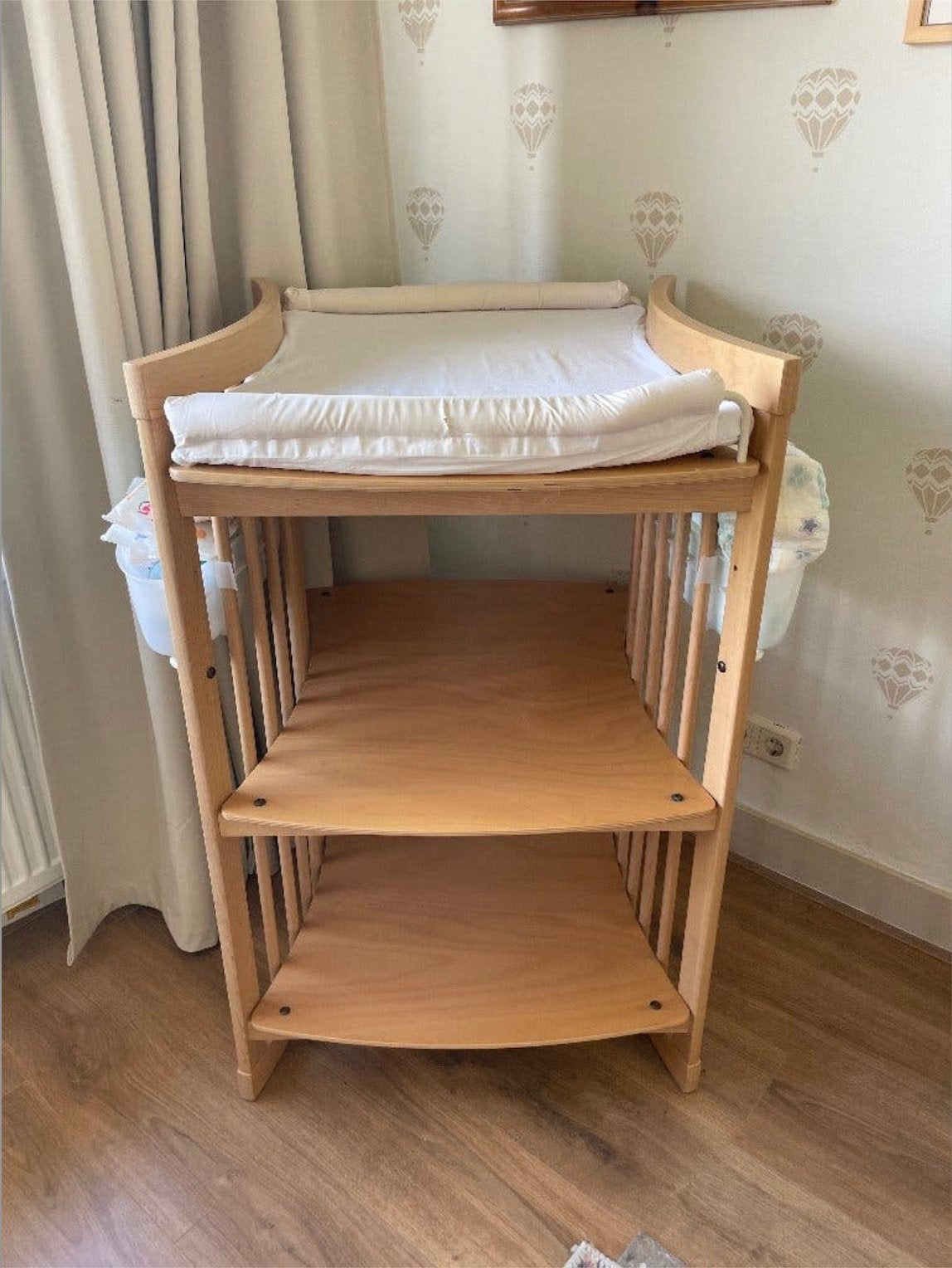 Stokke Commode - Hout, Kinderen en Baby's, Kinderkamer | Commodes en Kasten, 50 tot 70 cm, Ophalen of Verzenden, Zo goed als nieuw