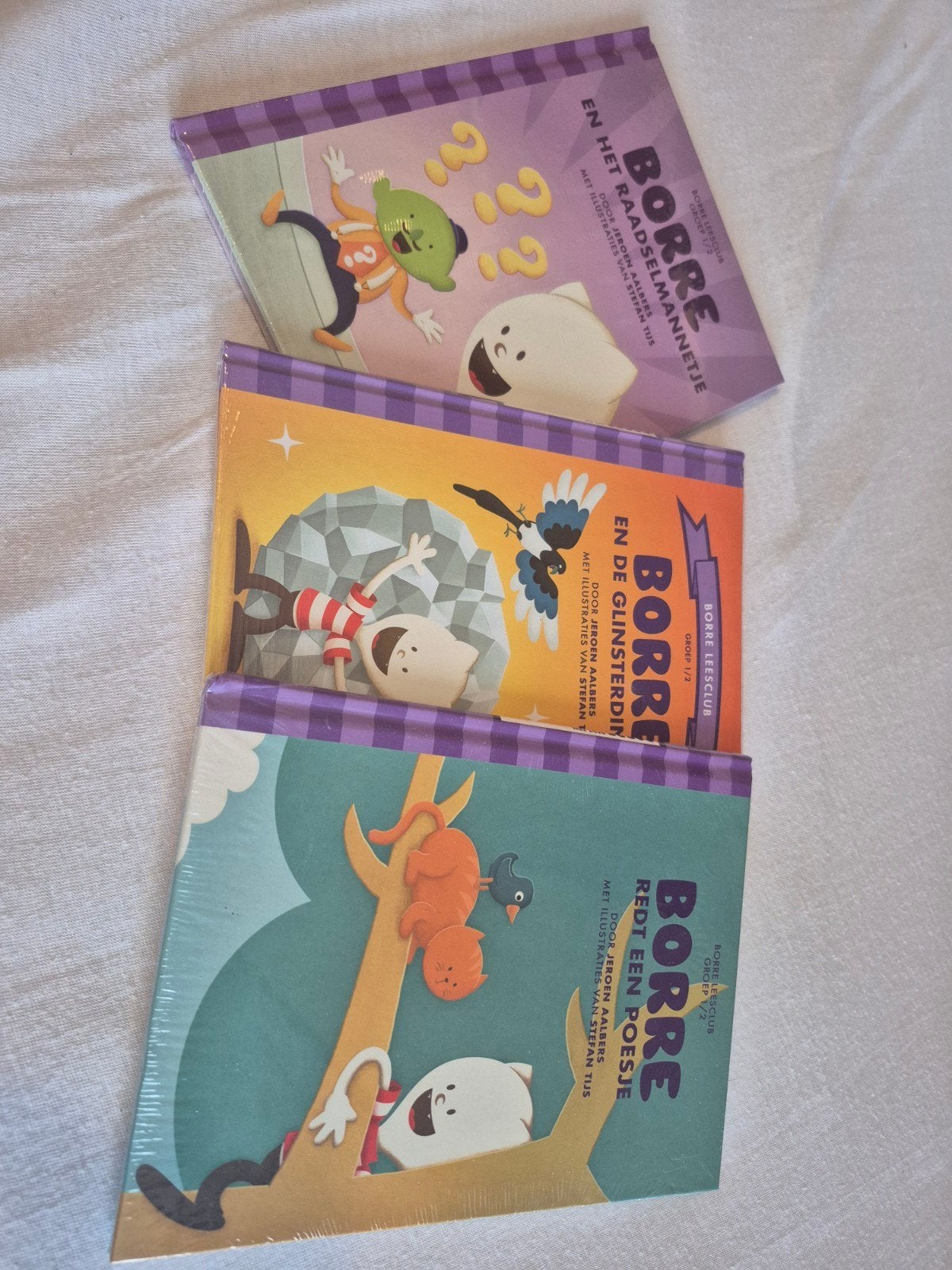 Borre Leesboeken: Set van 3 Nieuwe Kinderboeken, Boeken, Kinderboeken | Kleuters, Ophalen, 5 of 6 jaar, Fictie algemeen, Jongen of Meisje