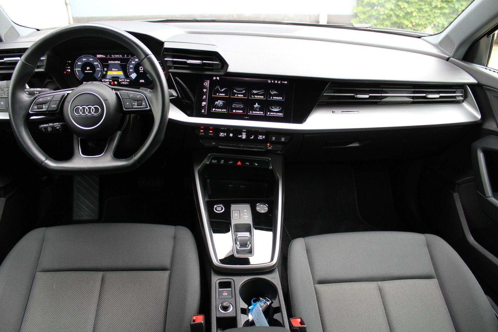 Audi A3 Sportback 40 TFSI e Edition | Incl. 12 maanden Garan, Auto's, Gebruikt, 4 cilinders, Zwart, Plug-in hybride