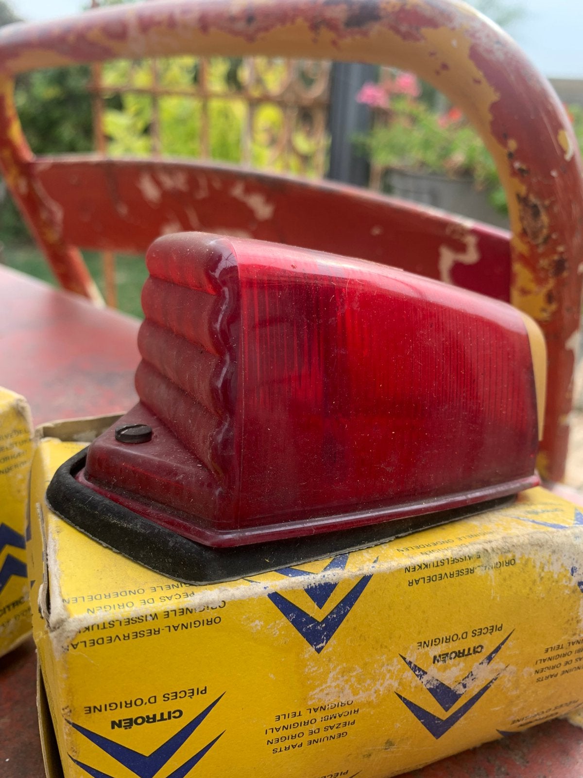 Citroën 2cv NOS rode zij knipperlichtunits, Ophalen of Verzenden, Nieuw, Citroën