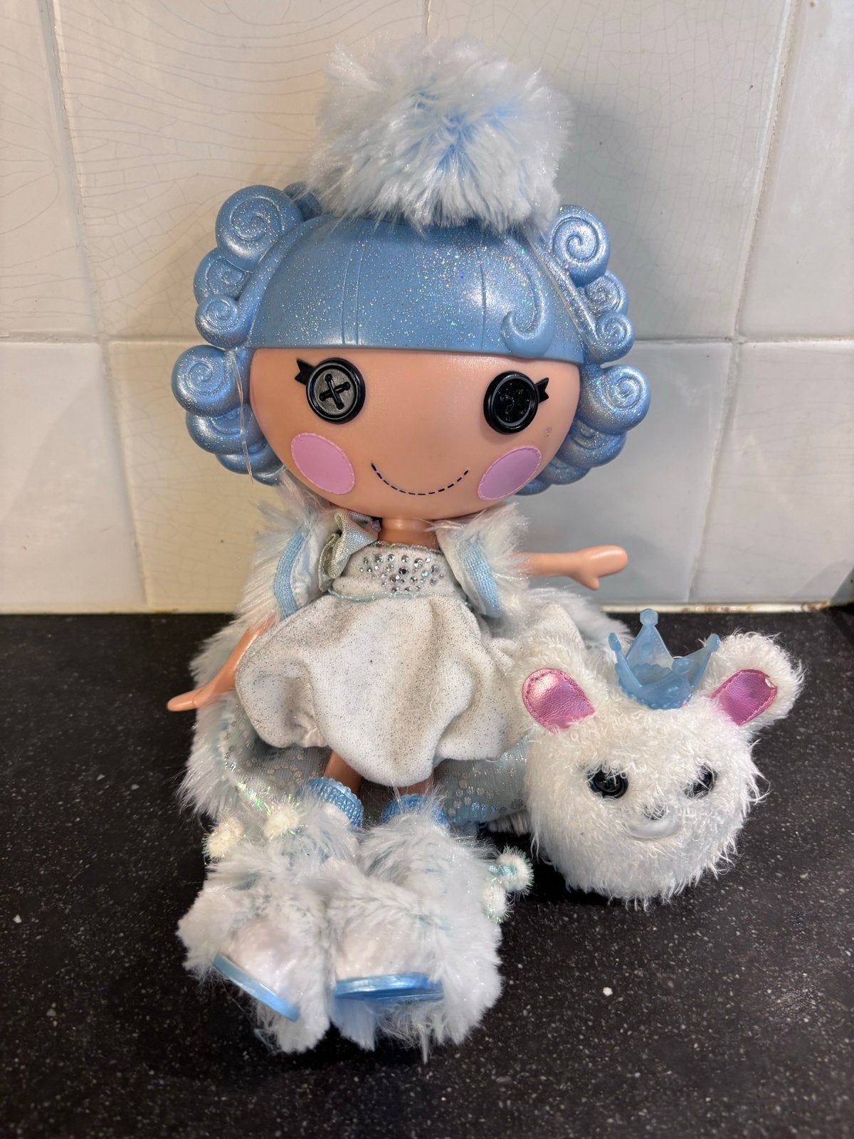 Zeldzame Lalaloopsy Collector Doll - Ivory Ice Crystals 2012, Kinderen en Baby's, Ophalen of Verzenden, Gebruikt, Overige typen