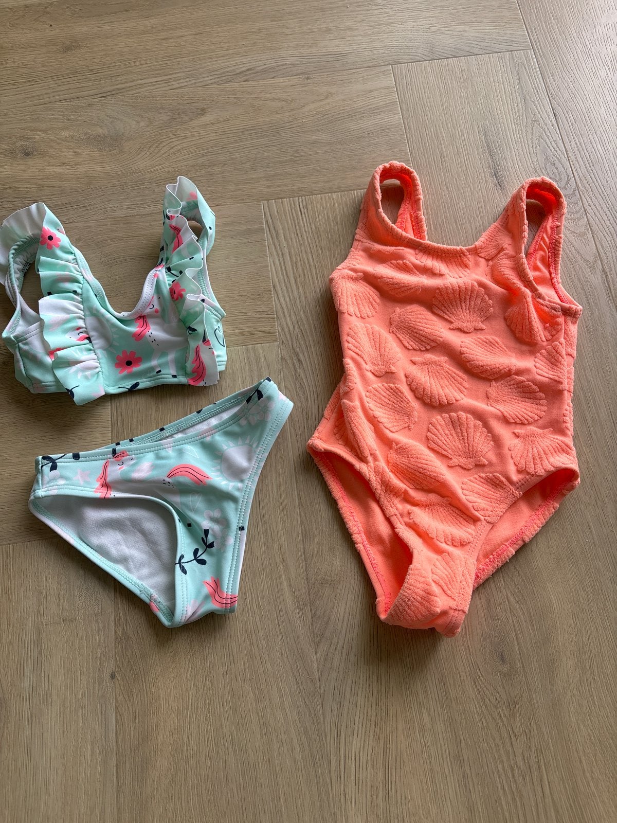 Leuke zwemkleding set voor meisjes - Zeeman, Ophalen, Gebruikt, Meisje, Badpak