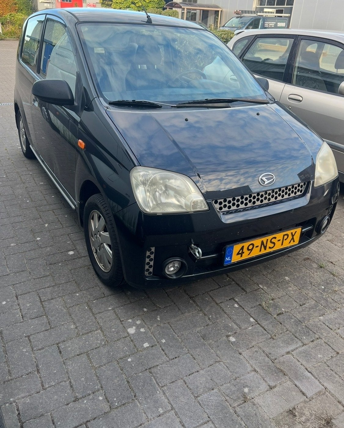 Daihatsu Cuore 1.0 3D 2004 Zwart, Auto's, Daihatsu, 600 kg, 18 €/maand, Cuore, Zwart