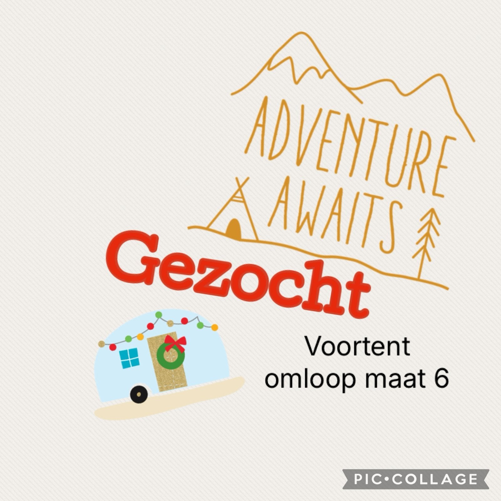 Gezocht! Voortent, Ophalen, Gebruikt