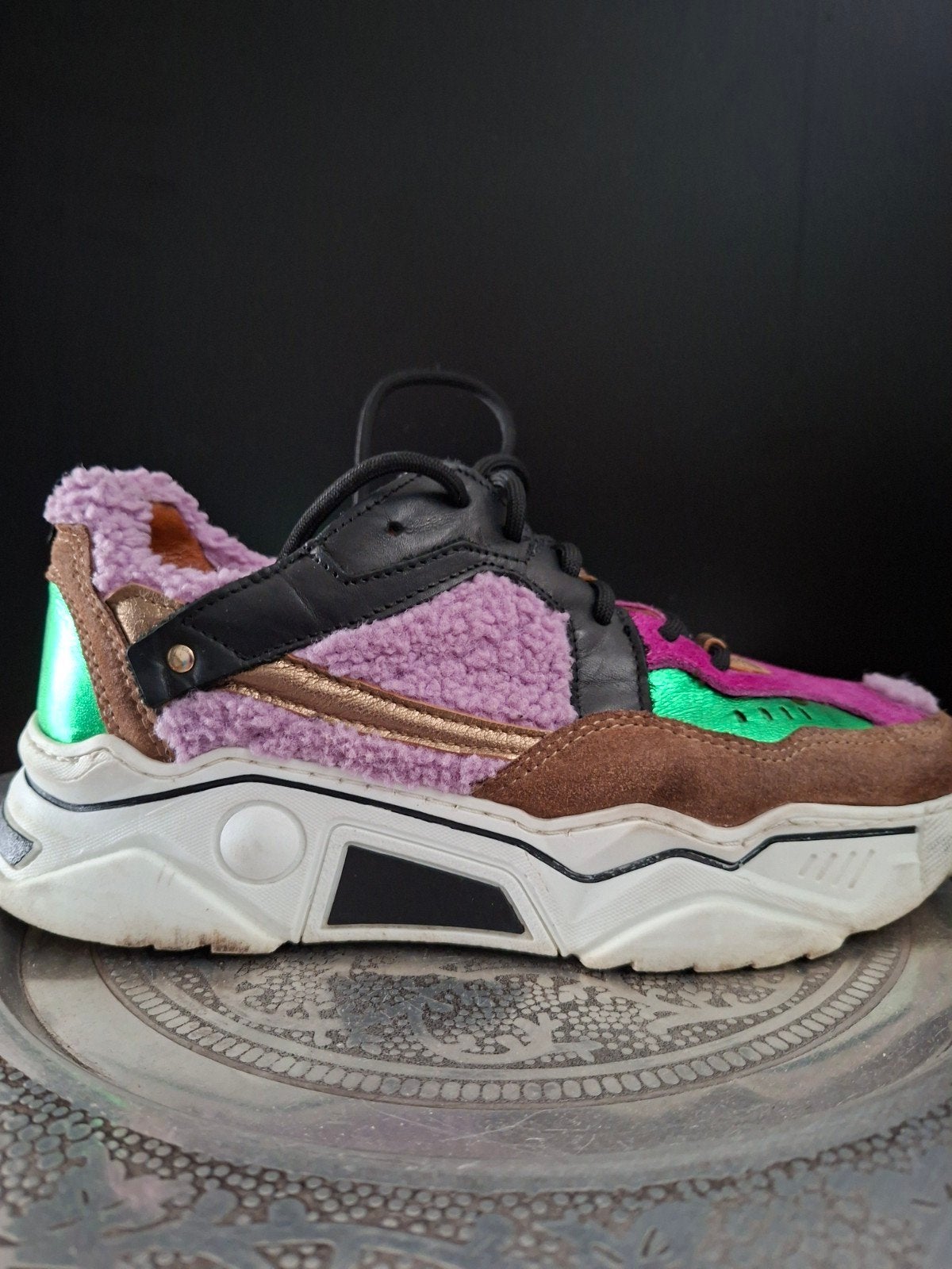 DWRS Pluto Teddy Sneakers Maat 40, DWRS, Overige kleuren, Ophalen of Verzenden, Sneakers of Gympen