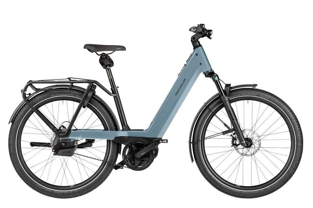 RIESE UND MÜLLER Nevo5 automatic Lage instap Ice Blue 50 cm, Fietsen en Brommers, Riese & Müller, -, - 0
-, NL, Nieuw