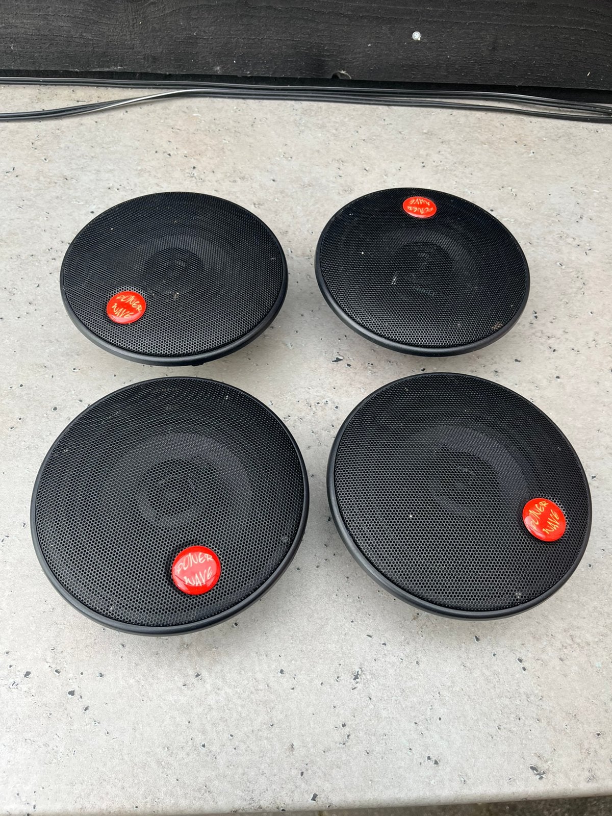 4  inbouw speakers 13 cm  70 watt, L, Zo goed als nieuw, L, L