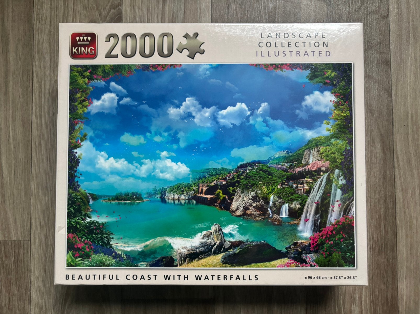 Legpuzzel King Landscape Collection Illustrated, Ophalen of Verzenden, Meer dan 1500 stukjes, Nieuw, Legpuzzel
