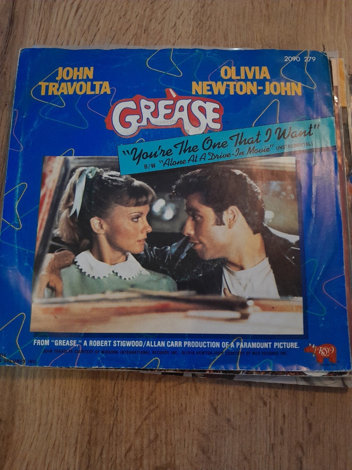 John travolta 7inch grease, Ophalen of Verzenden, Zo goed als nieuw, Pop
