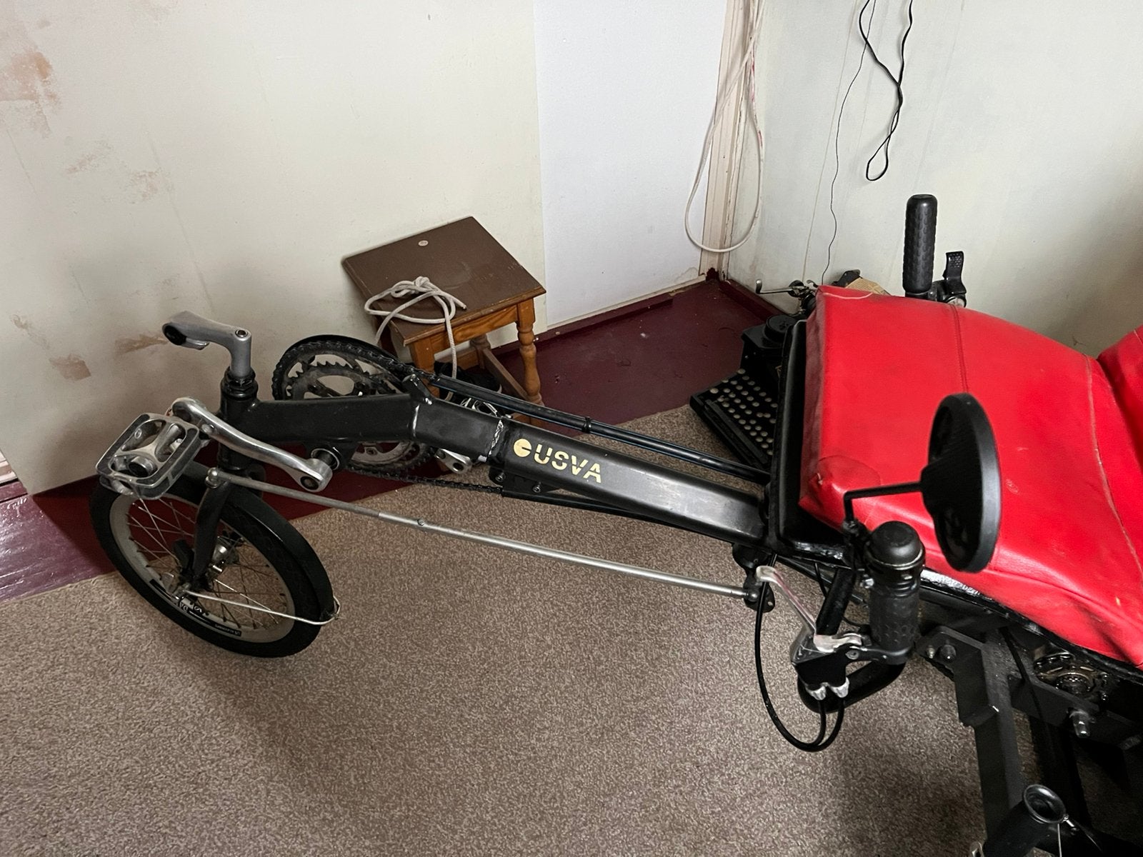 Ligfiets, Fietsen en Brommers, Gebruikt, Velgrem, Onderstuur, Ophalen