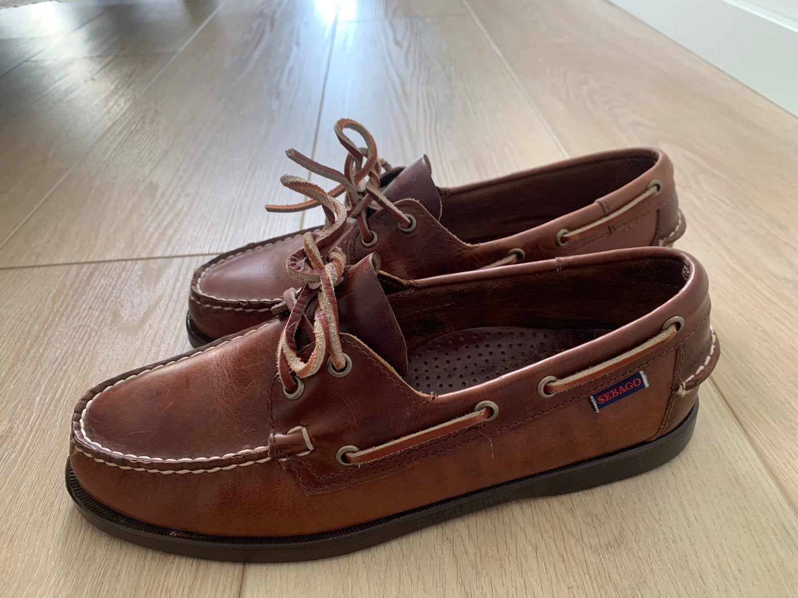 Sebago Docksides maat 42 zo goed als nieuw, Verzenden, Zo goed als nieuw, Boots