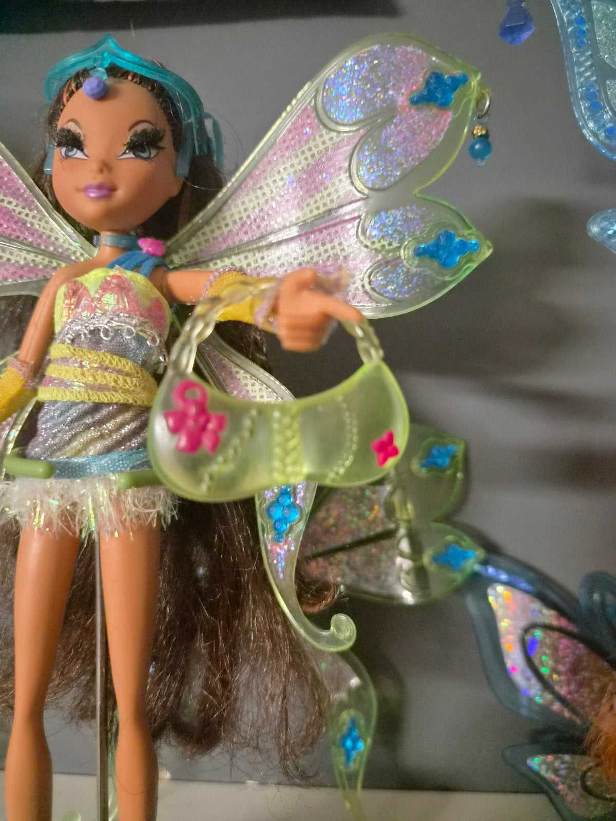 Winx Enchantix Layla Originele Tas, Verzamelen, Ophalen of Verzenden, Gebruikt, Pop