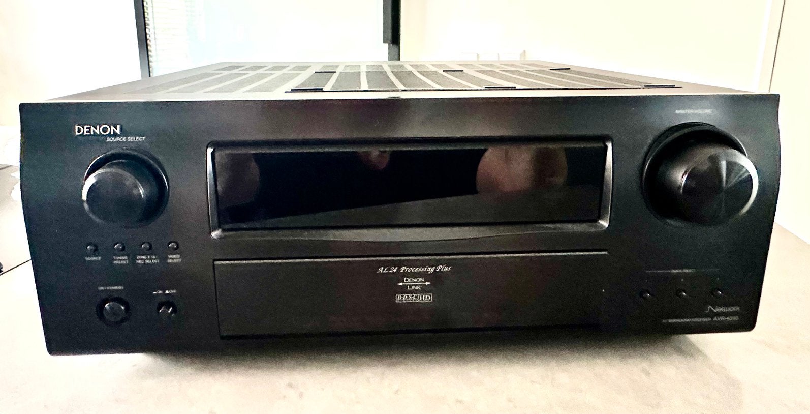 DENON AVR-4310 surround receiver, 7.1-systeem, Gebruikt, 70 watt of meer, Overige spelers