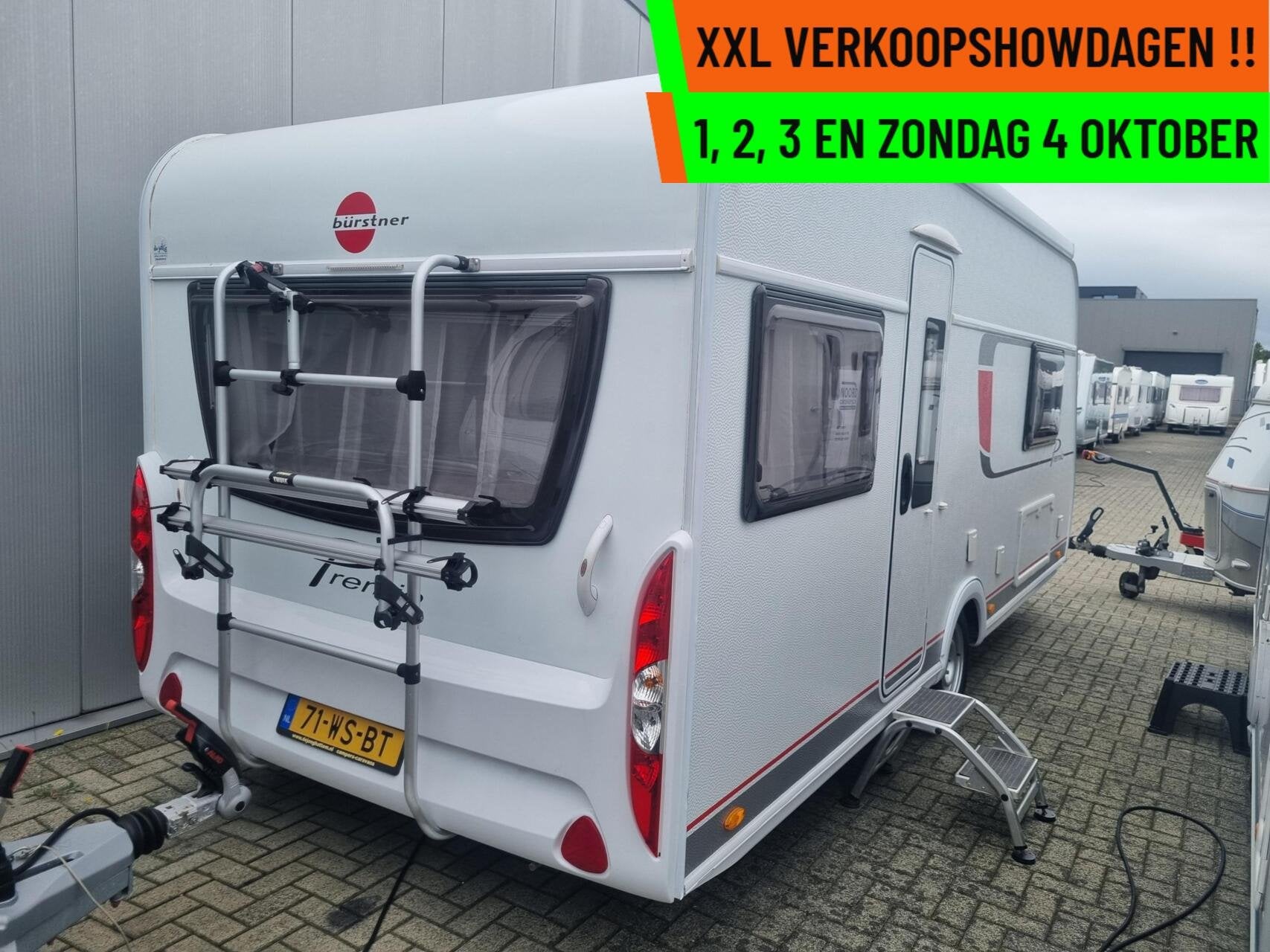 Buerstner- XXL VERKOOPSHOW 1,2,3 & 4 OKT. 10-17 UUR, Caravans en Kamperen, Rondzit, 7 tot 8 meter, Bedrijf, Bürstner