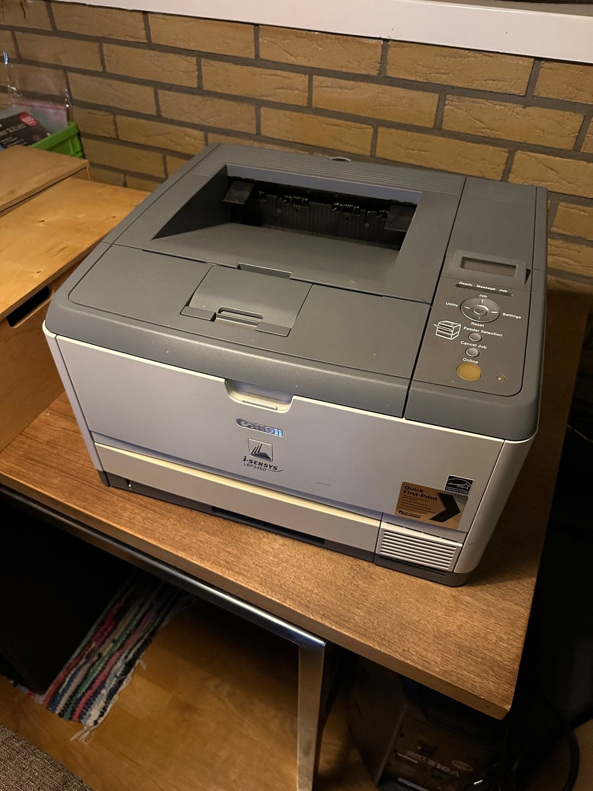 Canon i-SENSYS LBP-3460 Laserprinter, Computers en Software, Ophalen, Zwart-en-wit printen, Gebruikt, Printer