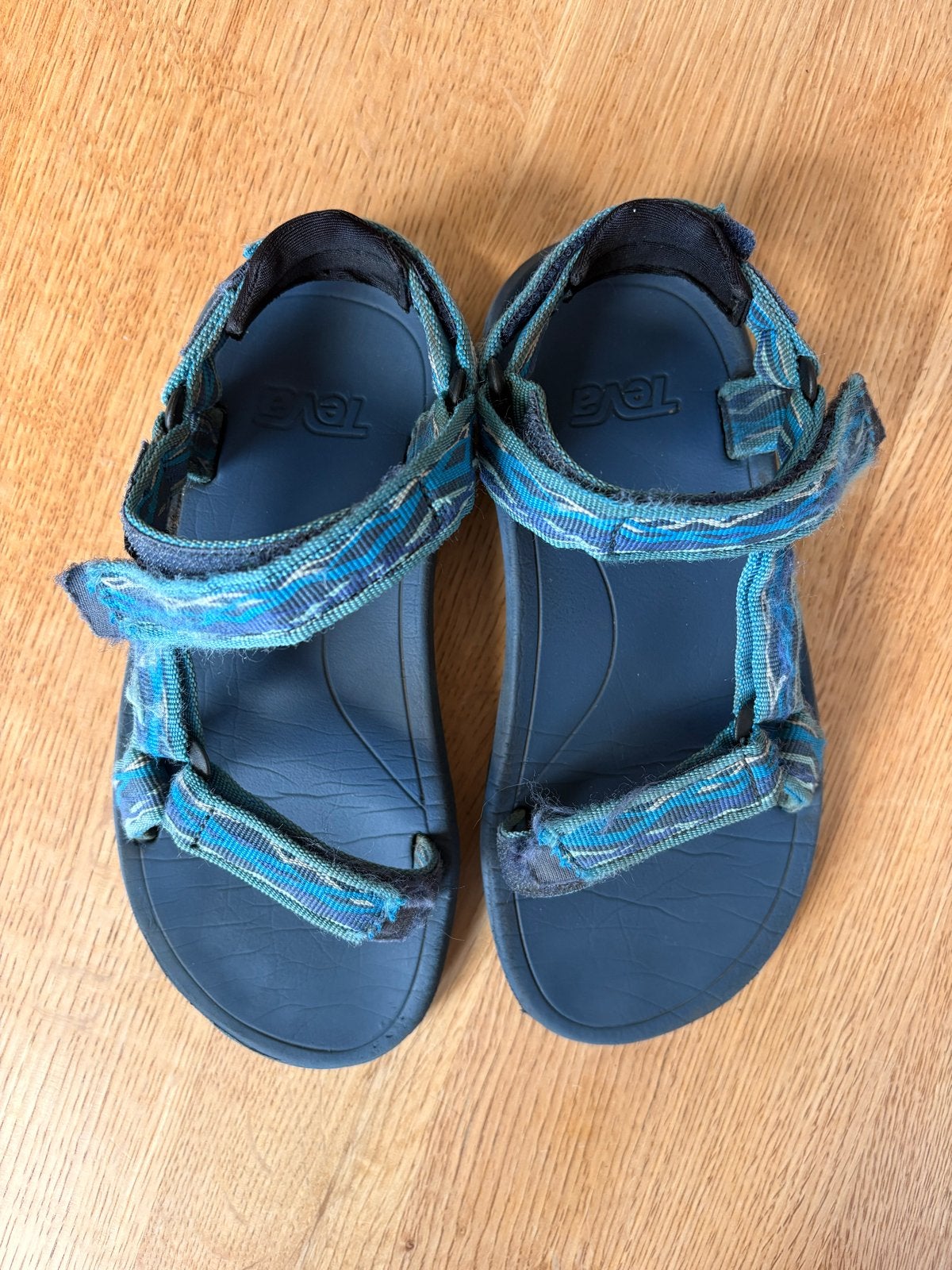 Teva sandalen blauw - mt 34, Ophalen, Gebruikt, Meisje, Overige typen