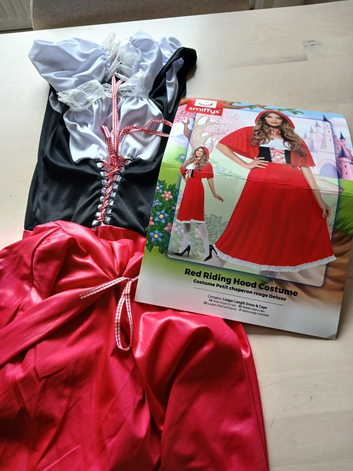 Roodkapje kostuum, Ophalen of Verzenden, Zo goed als nieuw, Maat 34 (XS) of kleiner, Carnaval