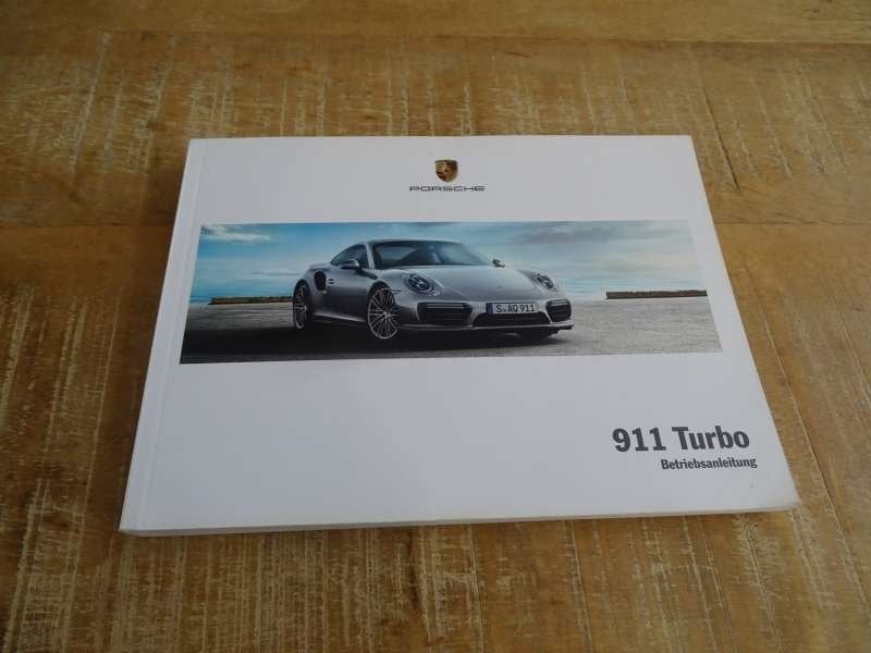 Porsche 911 Turbo / 991 Handleiding - Betriebsanleitung, Verzenden