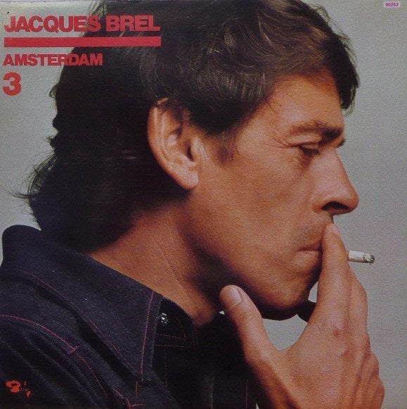 lp,Jacques Brel – Amsterdam 3, Cd's en Dvd's, Reissue, Ophalen of Verzenden, Pop, LP