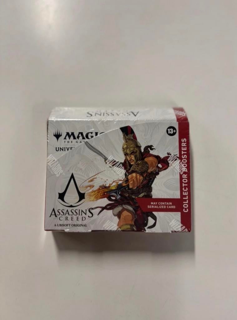 MTG Assasin’s Creed Collector Booster box display SEALED, Ophalen of Verzenden, Nieuw, Boosterbox, Foil