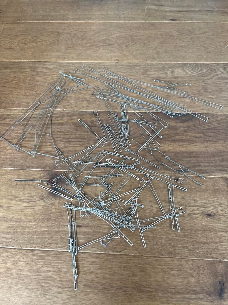 Partijen van bovenleidingen voor modeltreinen, Hobby en Vrije tijd, Ophalen of Verzenden, Gebruikt, Gelijkstroom, Overige merken