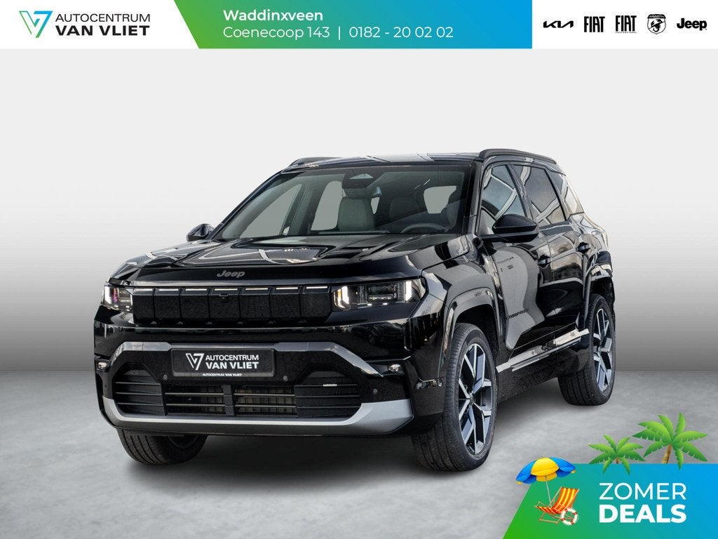 Jeep Compass First Edition 74 kWh | Adapt. Cruise | Camera |, Auto's, Jeep, Bedrijf, Te koop, Compass, 360° camera, ABS, Achteruitrijcamera