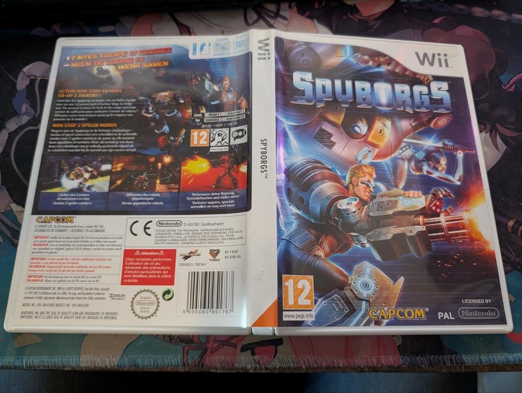 Spyborgs - Nintendo Wii (Compleet met boekje), Avontuur en Actie, Gebruikt, 1 speler, Ophalen of Verzenden