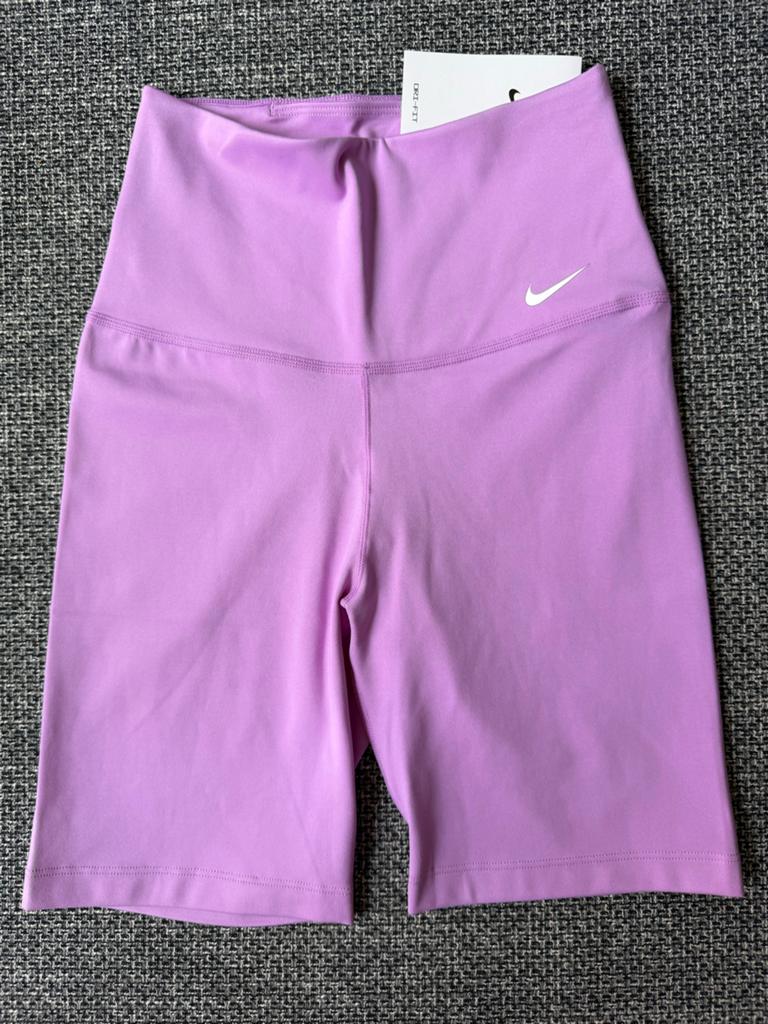 Nike One Tight-Fit High-Rise Korte Legging XS Nieuw, Kleding | Dames, Sportkleding, Paars, Nieuw, Ophalen of Verzenden, Fitness of Aerobics