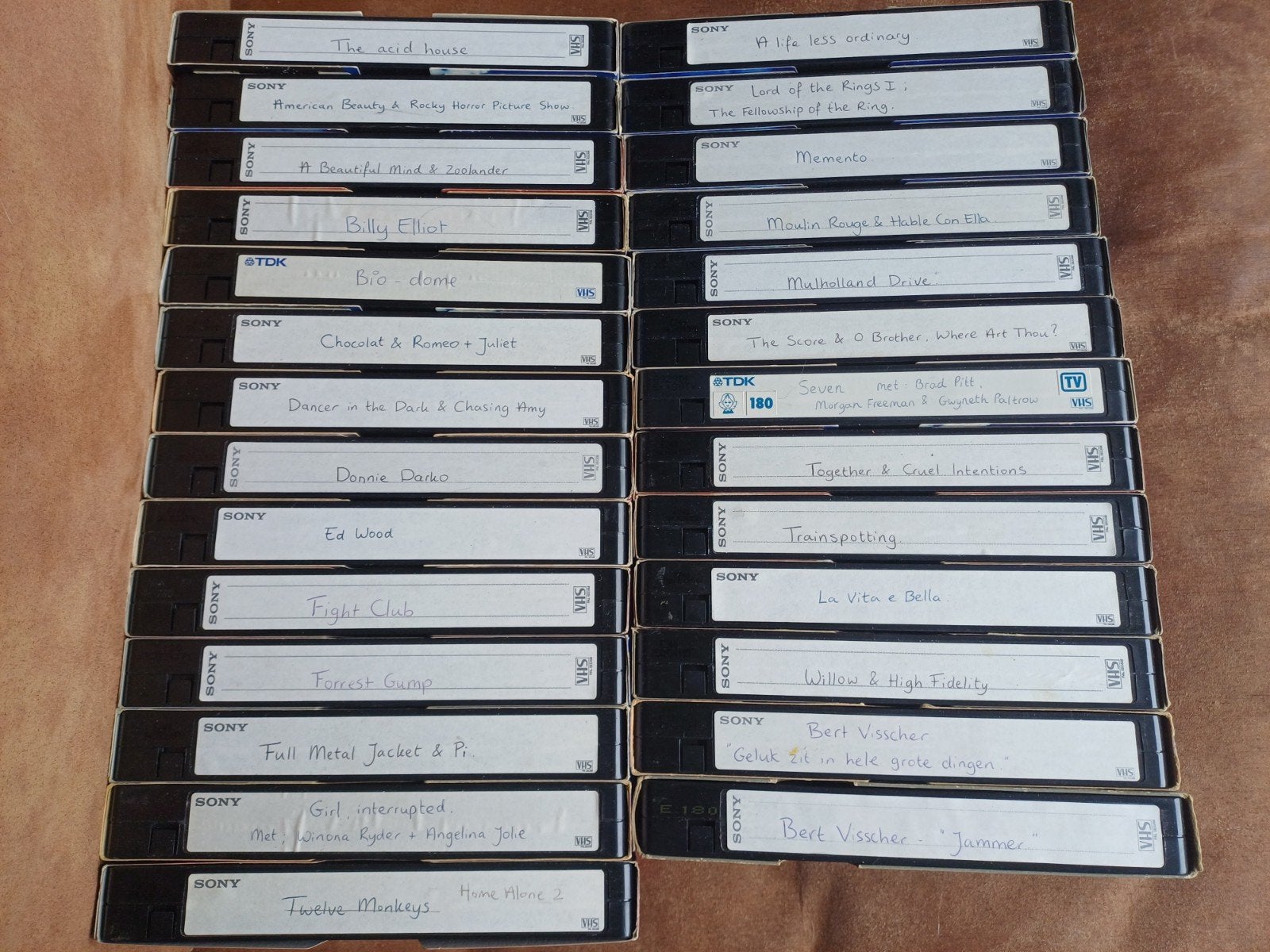 Grote collectie VHS-banden: klassiekers & cultfilms/arthouse, Ophalen, Nederlands ondertiteld, Gebruikt, Vanaf 16 jaar
