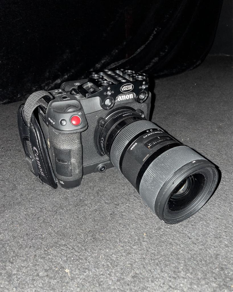 CANON C70 + SIGMA 18-35mm F/1.8 LENS, Ophalen, Zo goed als nieuw, Canon, Geen optische zoom