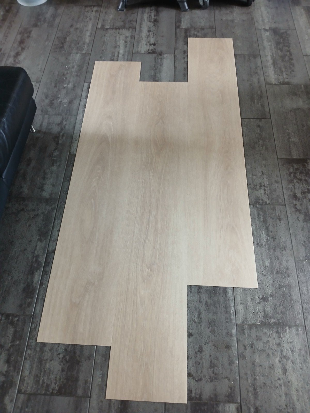 restpartij Forbo Allura 8,6m2 licht eiken, Ophalen of Verzenden, Nieuw, 5 tot 10 m², Overige typen