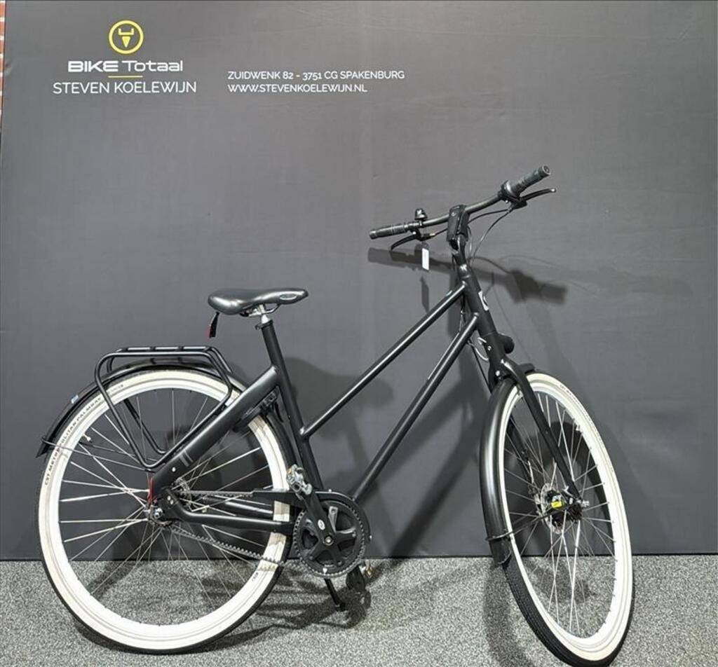 Cortina Blau Belt D56 N7 Stadsfietsen black matt 7 versn., Gebruikt, Versnellingen, 56 cm of meer, Ophalen