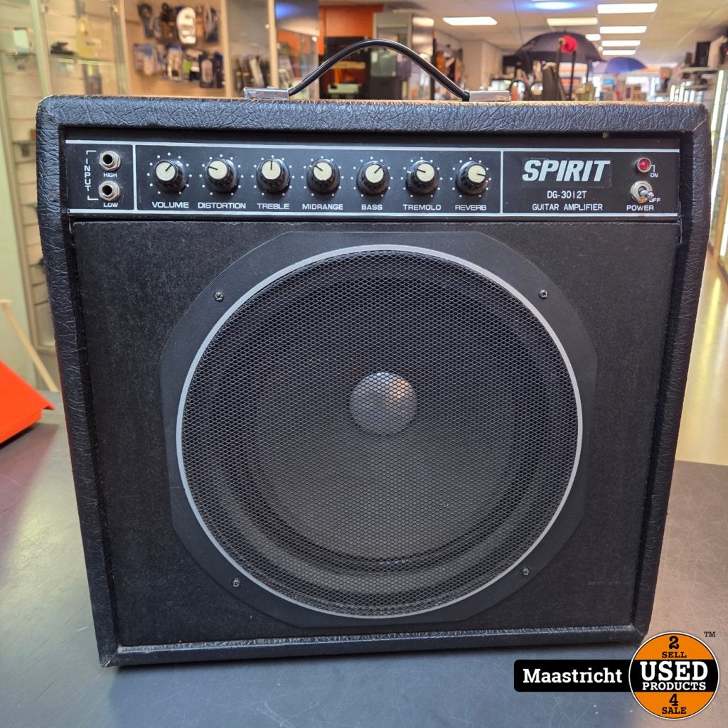 Spirit DG-3012T gitaarcomboversterker 30 Watt, 12 inch, Muziek en Instrumenten, Versterkers | Bas en Gitaar, Flex Ltd., Gebruikt