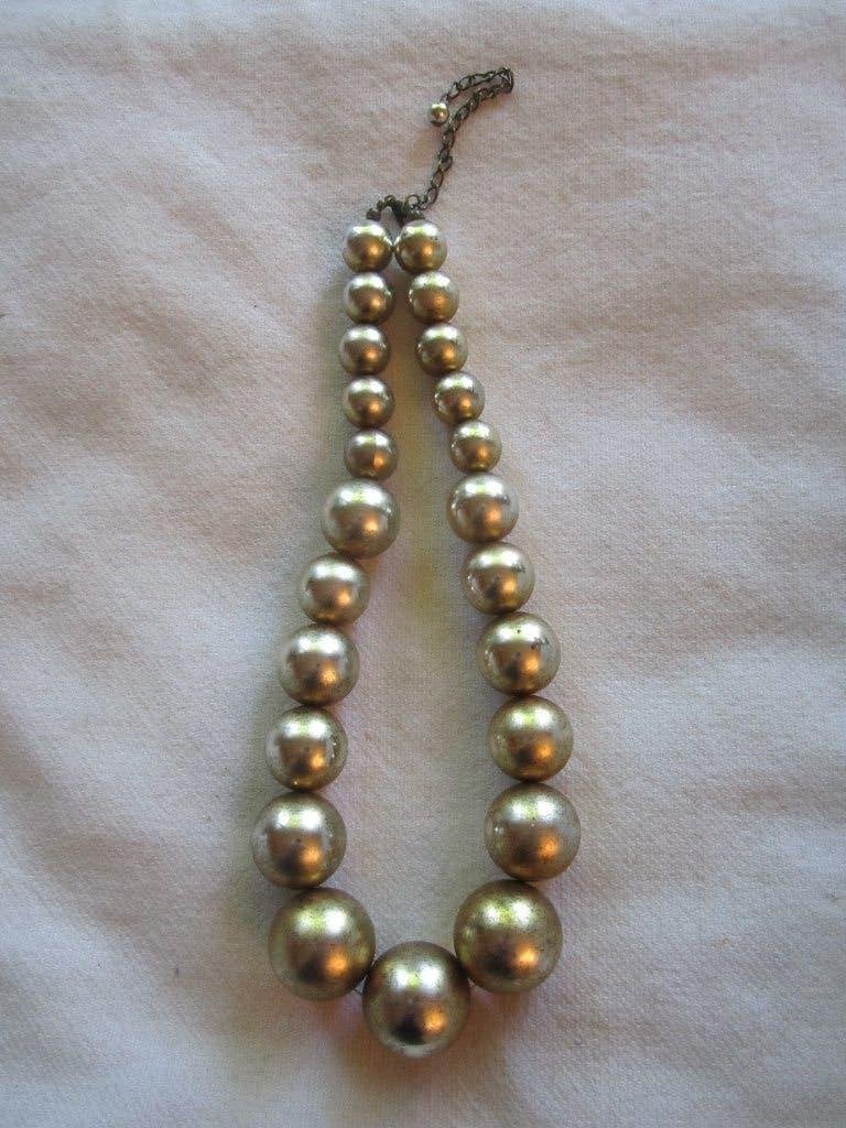 2.   Aparte oude ketting,   40/45 cm, Sieraden, Tassen en Uiterlijk, Antieke sieraden, Ophalen, Overige materialen, Ketting