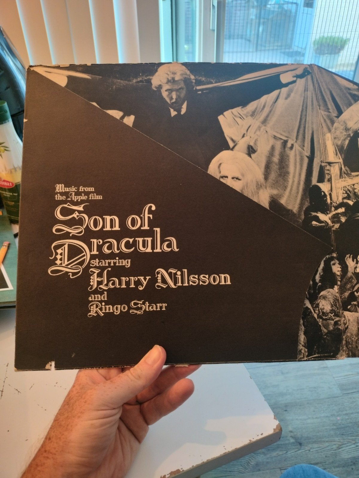 Harry Nilsson & Ringo start - vinyl LP, Ophalen of Verzenden, Gebruikt, Overige formaten